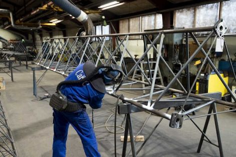 Produktion Gittermast Produktion Gittermast